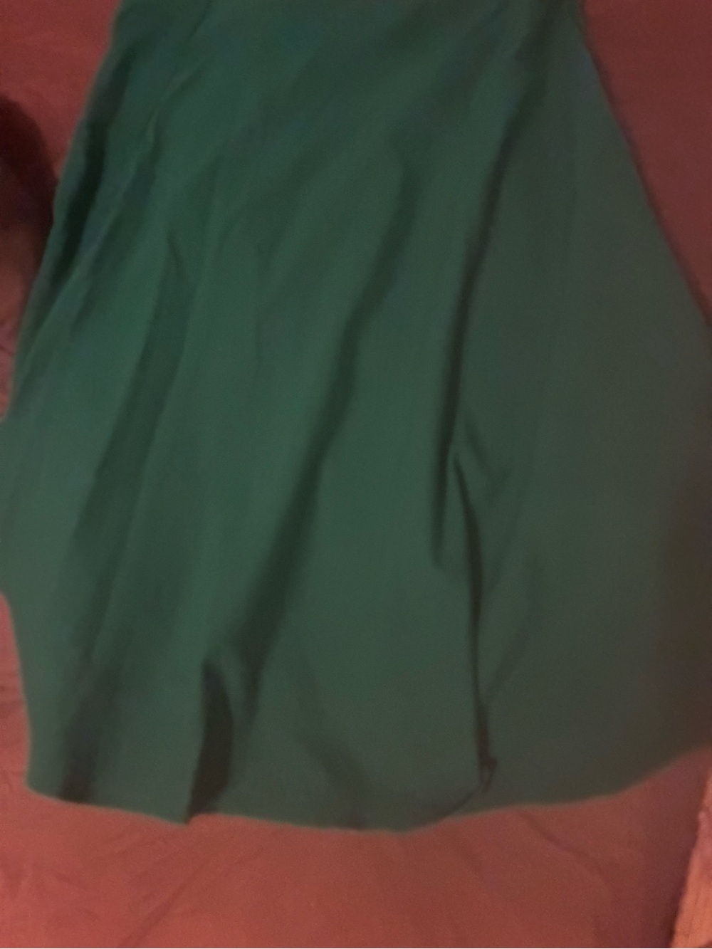 A-Line Skirt in Deep Green — Women's Classic Silhouette